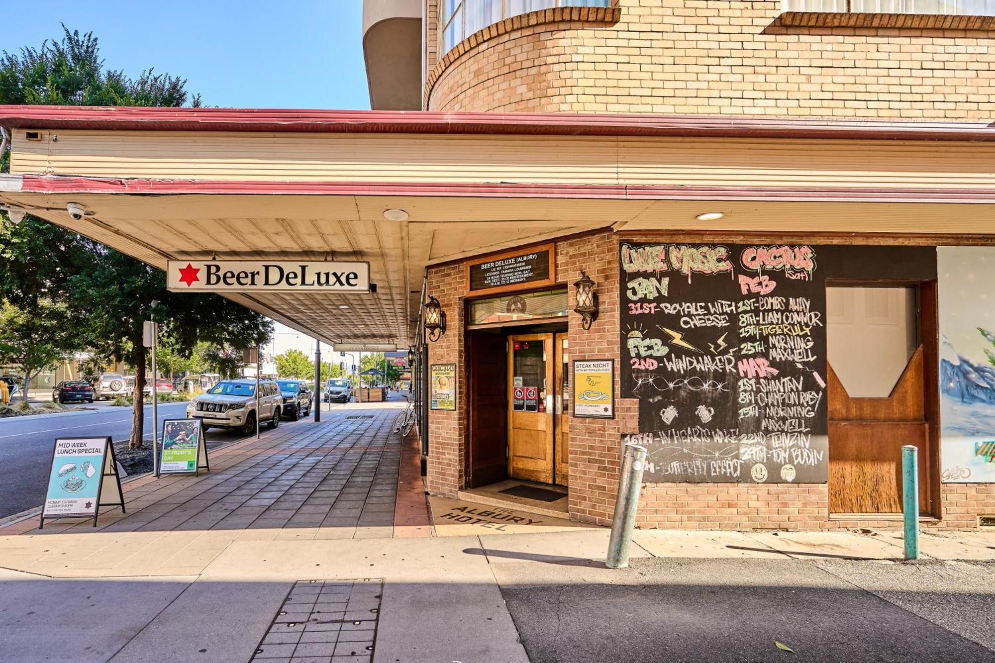 Beer Deluxe Albury Hotel Bagian luar foto