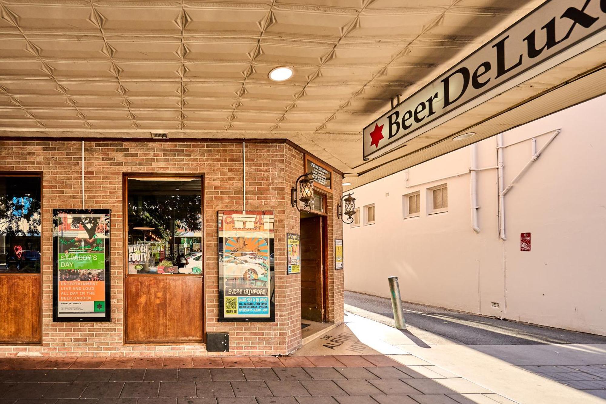 Beer Deluxe Albury Hotel Bagian luar foto