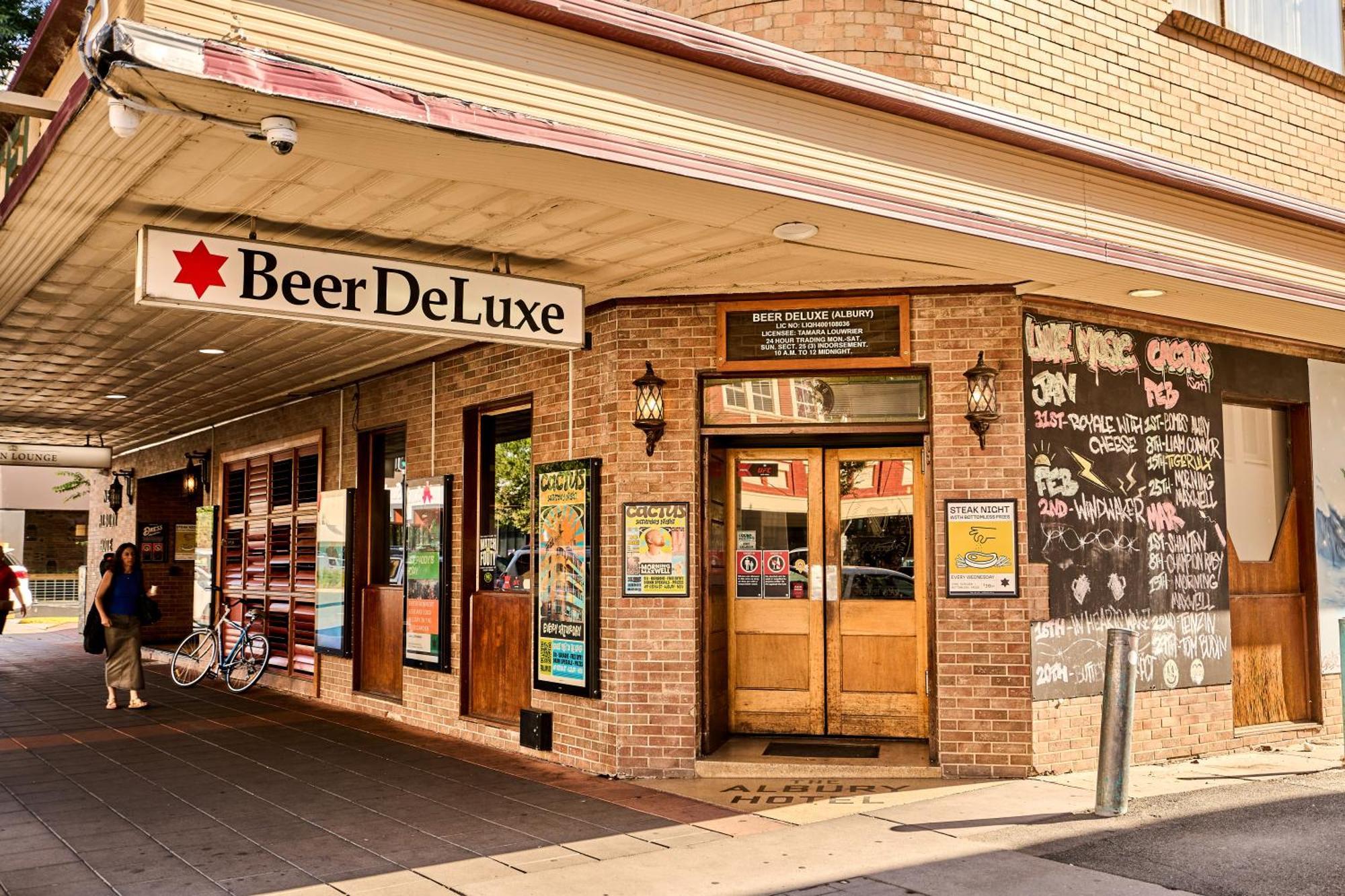 Beer Deluxe Albury Hotel Bagian luar foto